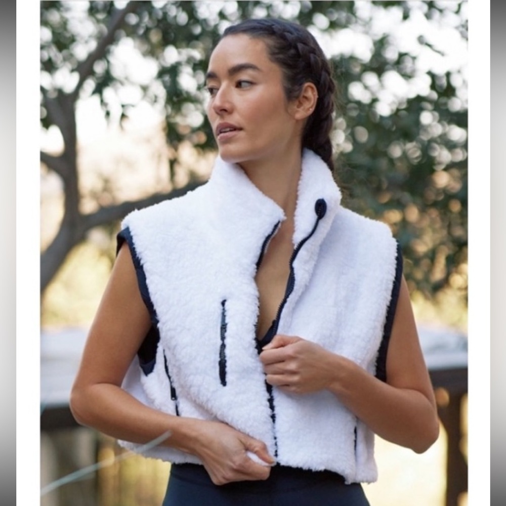 Free People Highline Reversible Sherpa Vest